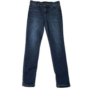 Judy Blue Skinny‎ Fit Jeans Womens 7/28 Dark Wash Pants Slim JB82132DK